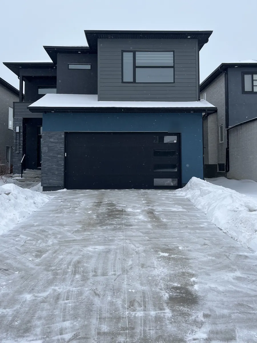 Same driveway scraped down to concrete by Precision Property Services Same driveway scraped down to concrete by Precision Property Services